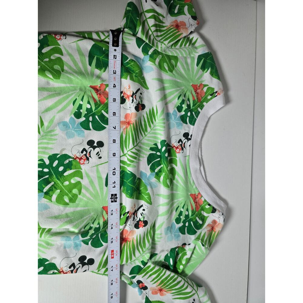 Disney World Parks Womens Small Minnie Mouse Floral Crewneck Pullover Sweatshirt - Picture 4 of 8
